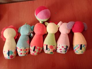 Lote peluches bebé animales - juguete 