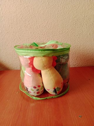 Lote peluches bebé animales - juguete 