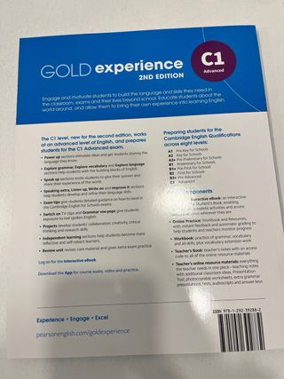Gold Experience C1 pack 2nd edition nuevos