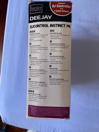 Hercules DJControl Instinct P8 Mesa Mezcladora