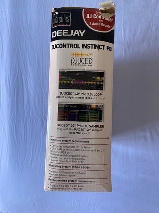 Hercules DJControl Instinct P8 Mesa Mezcladora