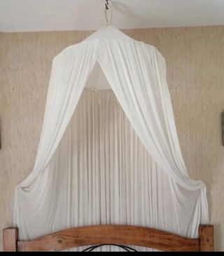 Mosquitera para cama de tela