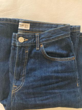 Jorts rectos tiro bajo Pull&Bear mujer talla 34