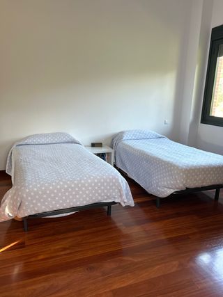 2 camas completas (somier + colchón)