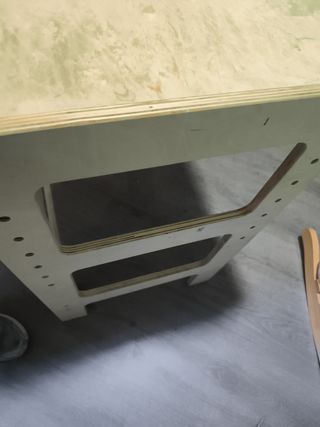 Mesa escritorio evolutiva madera