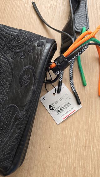 Bolso bandolera Desigual negro