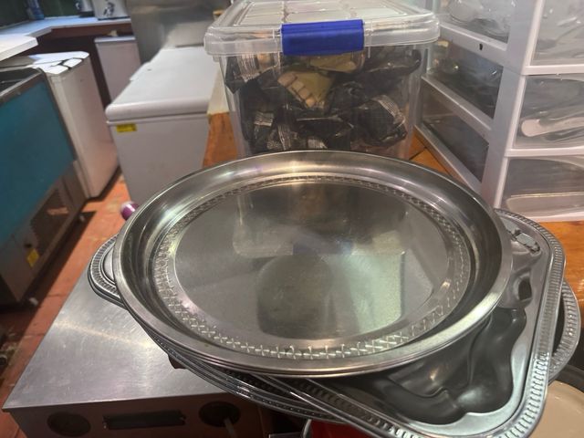 Lote Bandejas Acero Inoxidable para hostelería