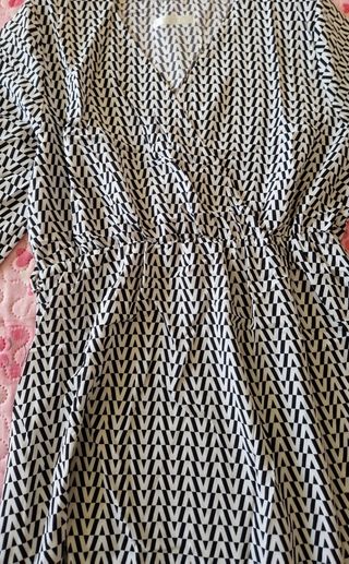 Vestito donna leggero fantasia geometrica
