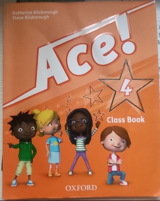 Libro Inglés Ace! 4 Class Book + CD