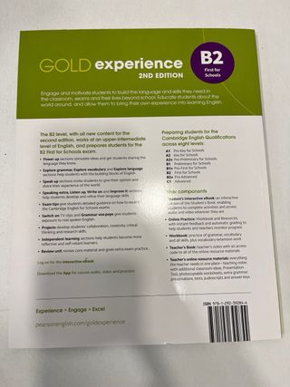 Gold Experience B2 pack 2nd edition nuevos