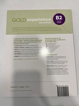 Gold Experience B2 pack 2nd edition nuevos