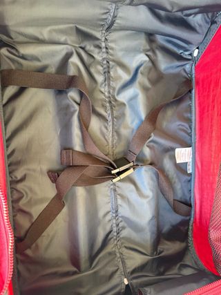 Maleta de viaje Kipling roja