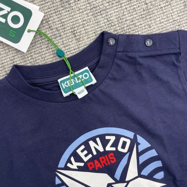 T-shirt Kenzo Bambino 4 anni blu nuova