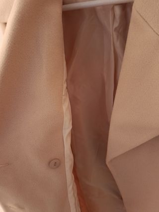 Abrigo oversize camel
