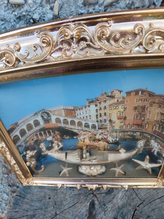 Quadro 3D Vintage Venezia