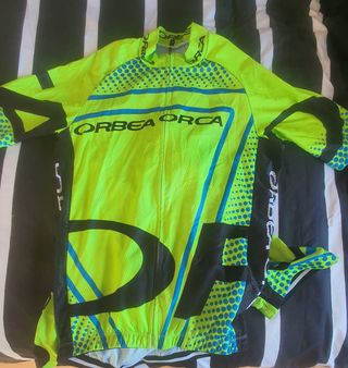 Maillot y culotte Ciclismo corto Orbea Orca Talla 