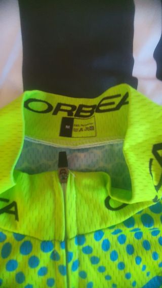 Maillot y culotte Ciclismo corto Orbea Orca Talla 