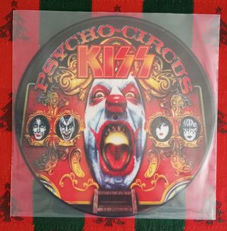 VINILO KISS PSICHO CIRCUS PICTURE EDICION LIMITADA