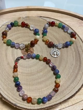 Pulseras 7 Chakras Piedras Naturales
