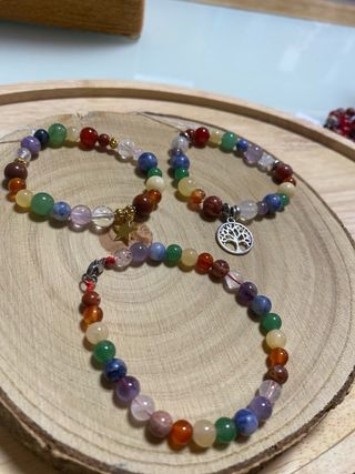 Pulseras 7 Chakras Piedras Naturales
