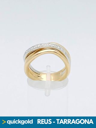 035-01-00654 ANILLO ORO DE 18K BANDA T15