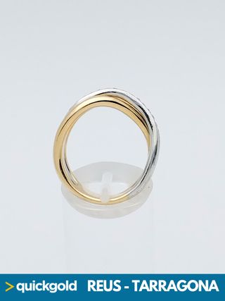 035-01-00654 ANILLO ORO DE 18K BANDA T15