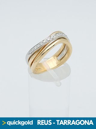 035-01-00654 ANILLO ORO DE 18K BANDA T15
