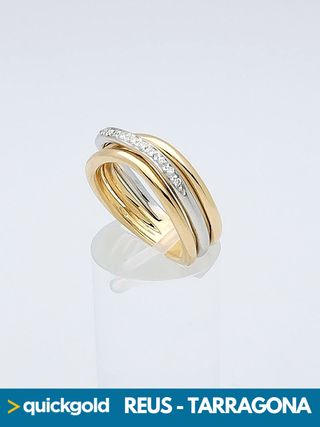 035-01-00654 ANILLO ORO DE 18K BANDA T15