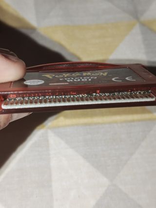 Pokémon Edición Rubí GBA