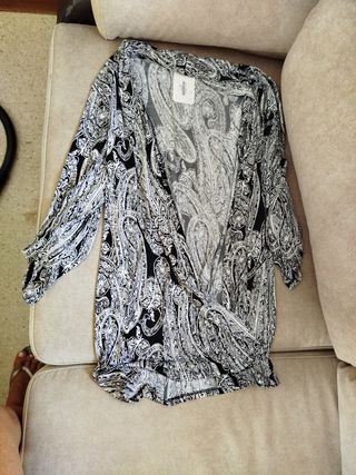Kimono estampado paisley talla única