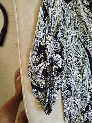Kimono estampado paisley talla única
