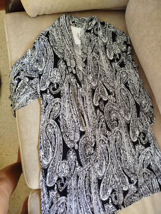Kimono estampado paisley talla única