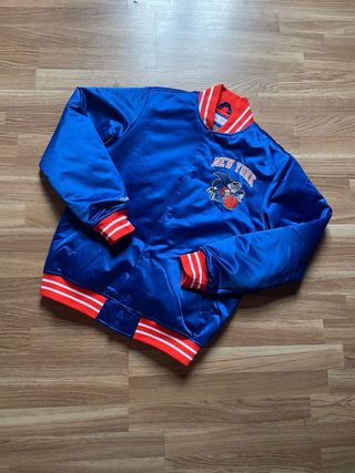 Chaqueta Mitchell & Ness Knicks Satinada Talla S