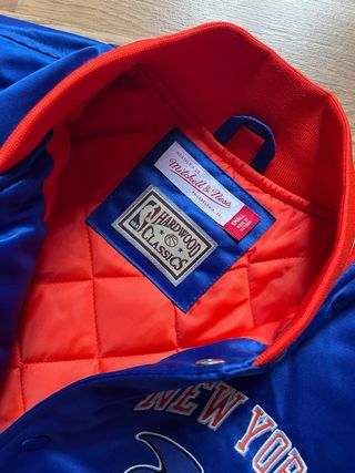 Chaqueta Mitchell & Ness Knicks Satinada Talla S