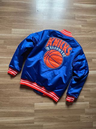 Chaqueta Mitchell & Ness Knicks Satinada Talla S