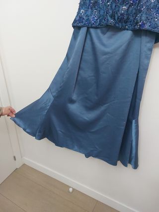 Vestido fiesta 2 piezas T.48/50