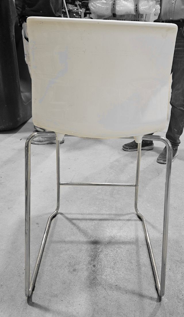 Taburete Alto Blanco