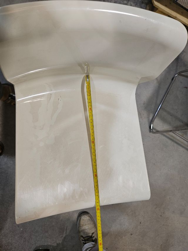 Taburete Alto Blanco