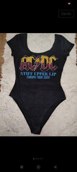 Body ACDC Mujer Stiff Upper Lip