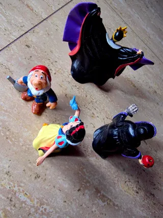 Pack Figuras PVC Disney Blancanieves