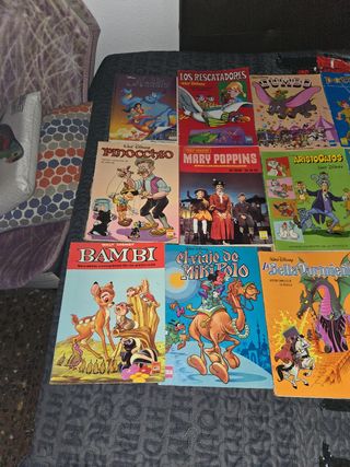 18 libros disney 