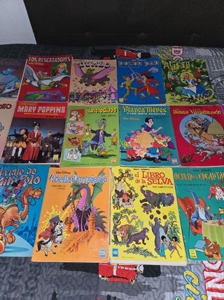 18 libros disney 