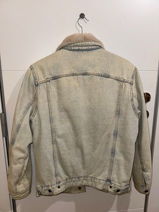 Chaqueta Pull&Bear vaquera forrada
