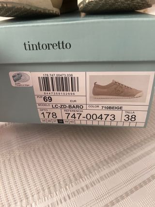 Zapatillas Tintoretto Beige