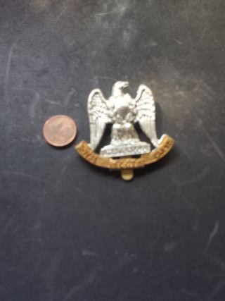 Insignia Gorra Militar Británica Royal Scots