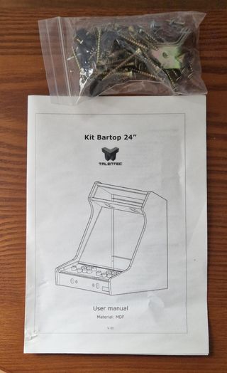 Kit Mueble Arcade DIY Madera DM Talentec