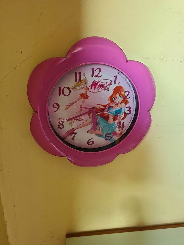 Orologio Winx per cameretta