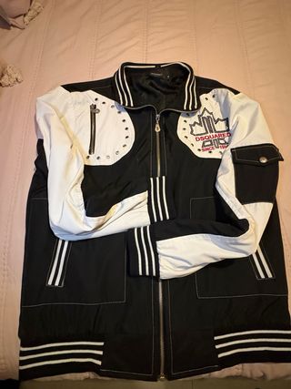 Chaqueta Dsquared2 Negra y Blanca