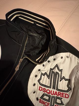 Chaqueta Dsquared2 Negra y Blanca