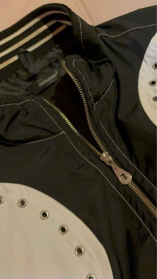 Chaqueta Dsquared2 Negra y Blanca